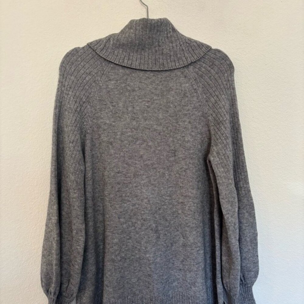Anthropologie Gray Paloma Knit Tunic Sweater Gray - Picture 6 of 8